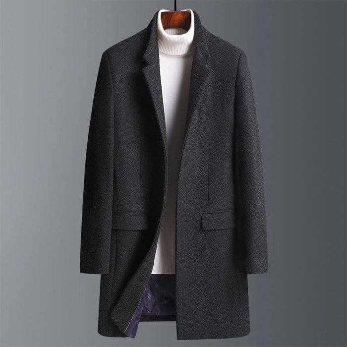 Harris Wool Blend Overcoat 1