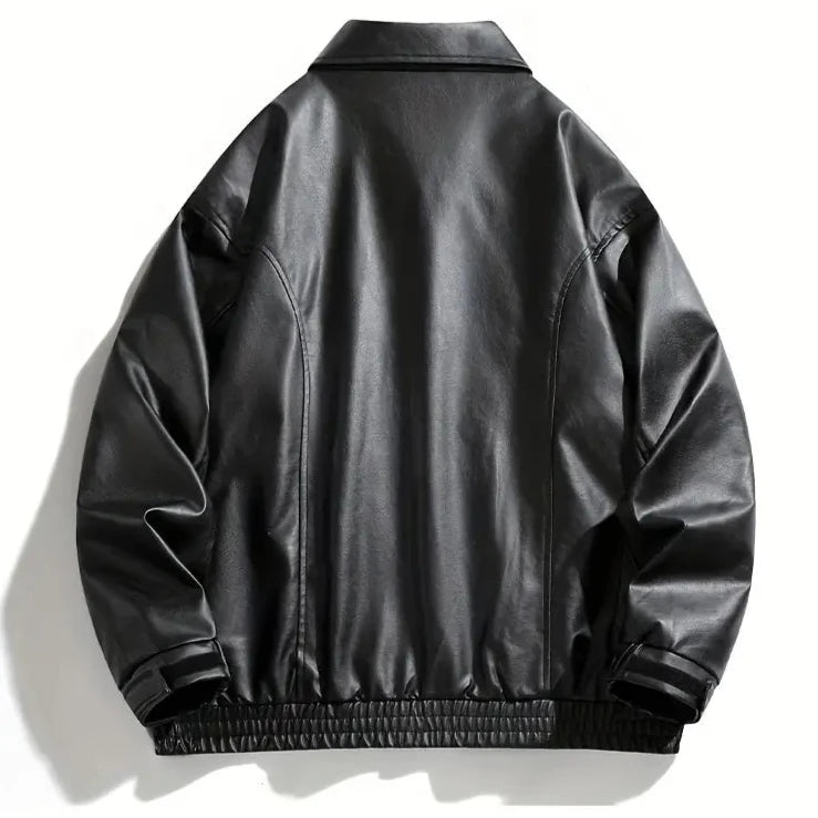Mavy Leather jacket 1
