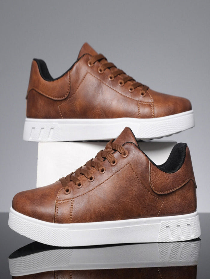 Heritage Walks Leather Sneakers
