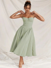 Elegance Vintage™ Midi Dress