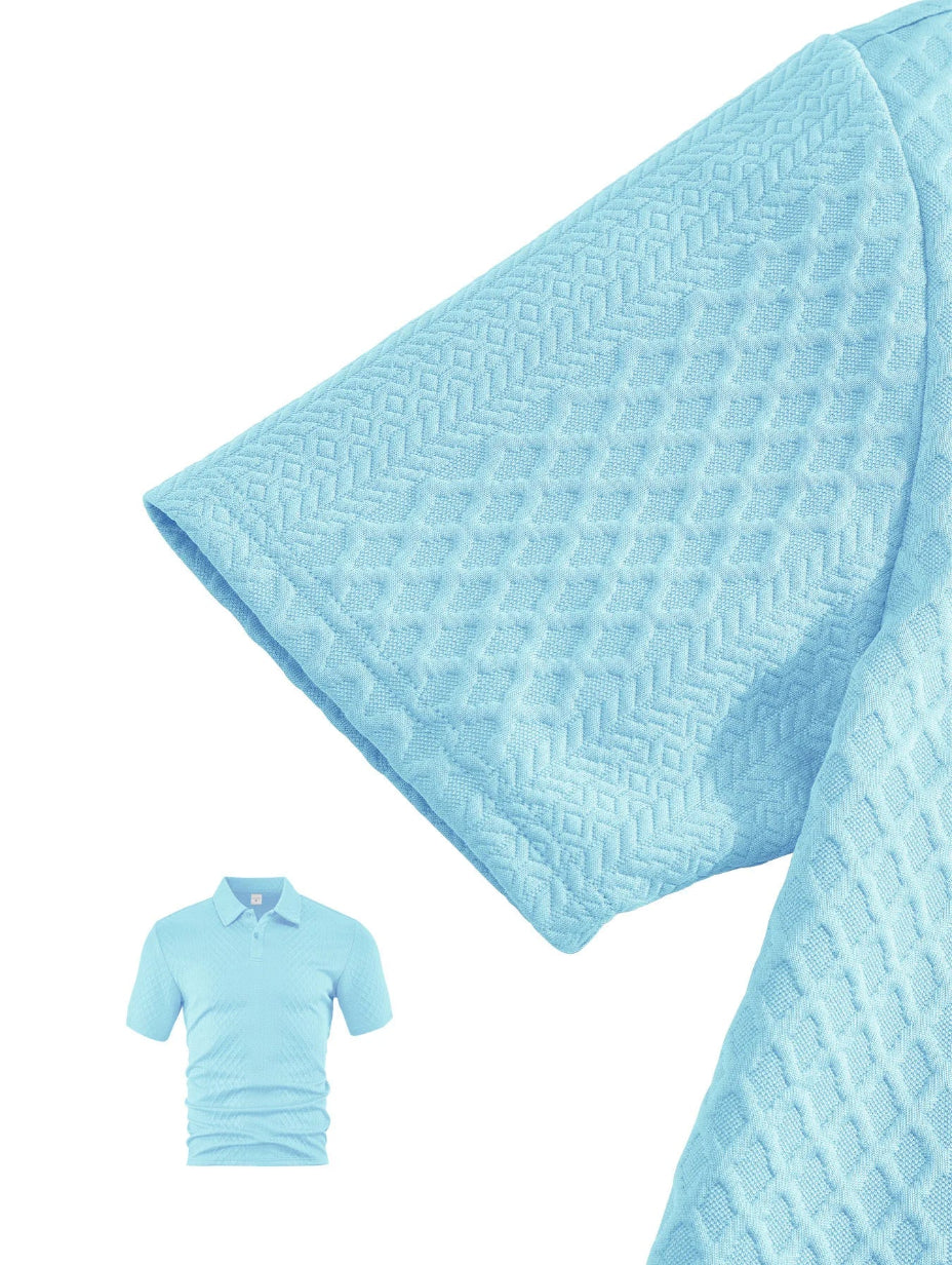 EVOFIT™ Summer Jacquard Polo Set