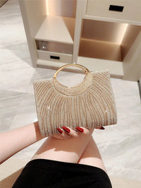 LUXEVERA™ Rhinestone Elegance Banquet Bag