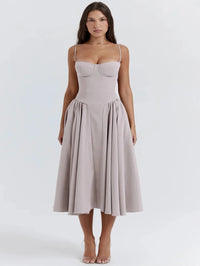 Elegance Vintage™ Midi Dress