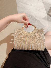 LUXEVERA™ Rhinestone Elegance Banquet Bag