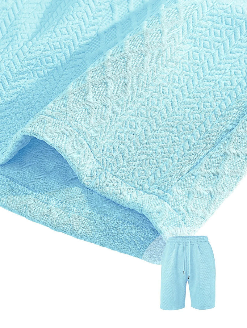EVOFIT™ Summer Jacquard Polo Set