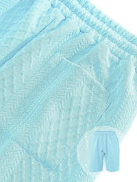 EVOFIT™ Summer Jacquard Polo Set