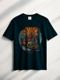 UNIQUE SUPIMA® COTTON "ARIZONA STATE" T-SHIRT