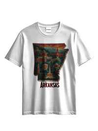 UNIQUE SUPIMA® COTTON "ARKANSAS STATE" T-SHIRT